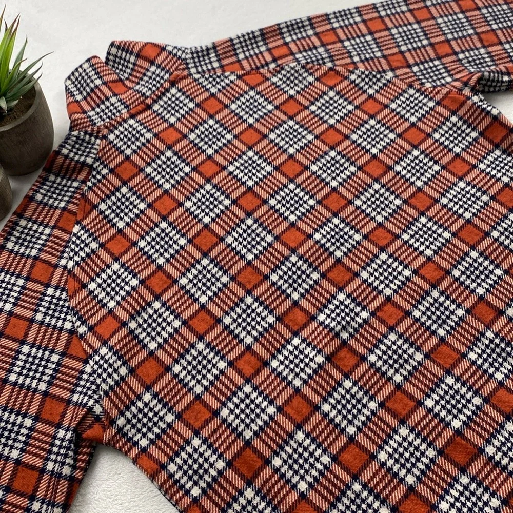 Champion x Todd Snyder Wool Blend Plaid Houndstooth Full Zip Track Jacket - Picture 5 of 16